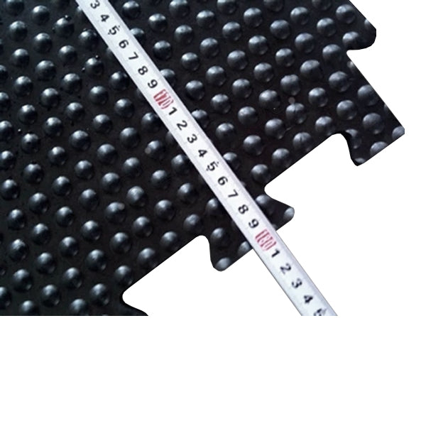 Premium Interlocking Stable Mats – Heavy-Duty, Non-Slip Black Rubber for Horses & Livestock Comfort