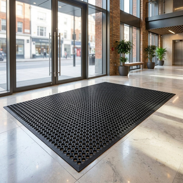 Heavy duty commercial entrance mat - UK retail or office entrance