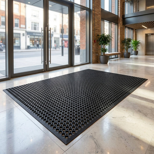 Heavy duty commercial entrance mat - UK retail or office entrance
