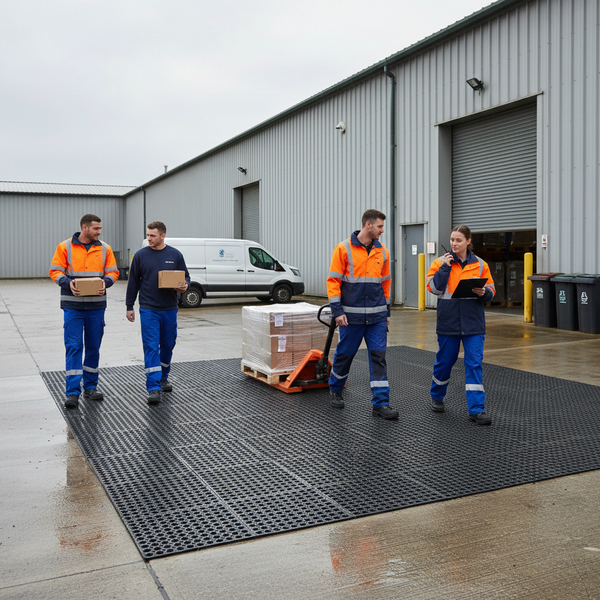 Commercial rubber mat professional