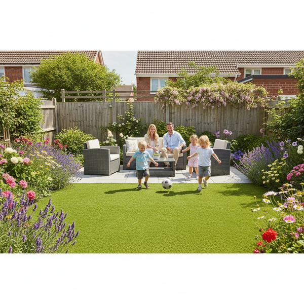 40mm artificial grass UK garden