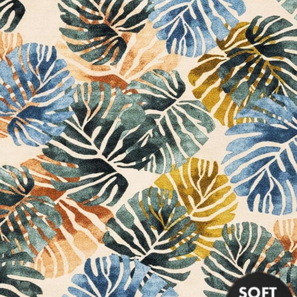 Amazonia Short Pile Rug 160 x 230 cm - Washable Non-Slip Rug for Living Room, Children's Room & Hallway, Amazonia - Rug for UK homes and businesses