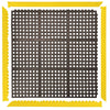 Heavy-Duty Black Rubber Bar Mats – Non-Slip Surface for Spill Protection & Bar Floor Safety
