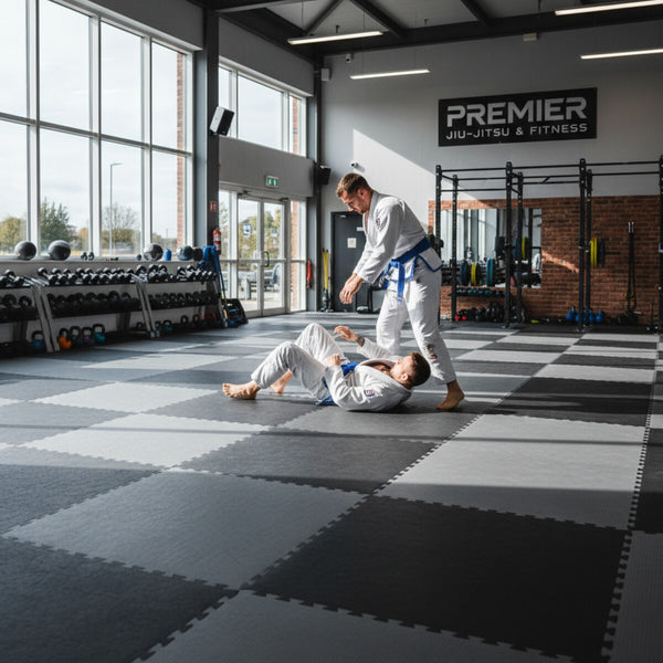 40mm Tatami Martial Arts Mats - BJJ Training in Professional Dojo