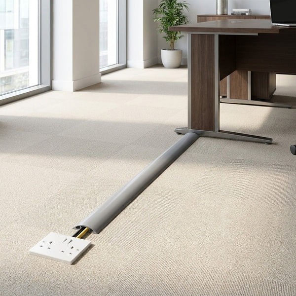 Floor Cable Cover 1.8m Grey - Image 1