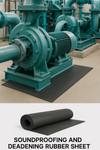 Soundproofing and Deadening Rubber Sheet Reduce Noise and Vibrations