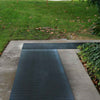 10 Meter Fine Ribbed Corrugated Rubber Runner Matting Roll