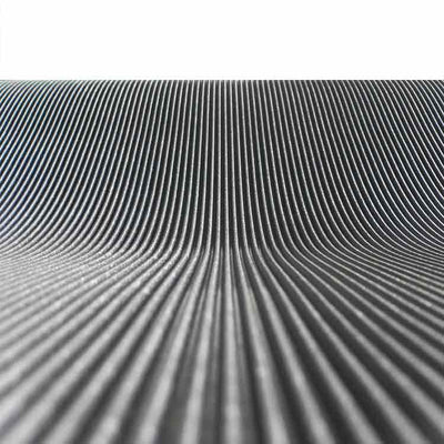 10 Meter Fine Ribbed Corrugated Rubber Runner Matting Roll