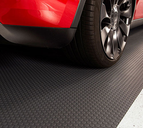 Round Dot Garage Flooring for Superior Protection