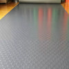 Heavy-Duty Dot Penny Rubber Van Flooring – R11 Slip Rated & Oil Resistant for Vans, Lorries, and Trucks