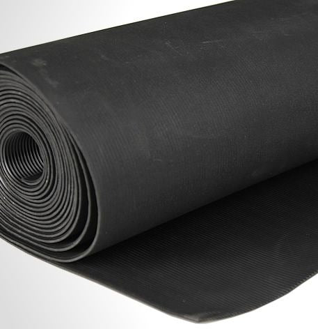 Standard Fine Fluted Rubber Anti-Slip Matting Reliable Traction for Safety
