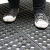 Heavy-Duty Black Rubber Bar Mats – Non-Slip Surface for Spill Protection & Bar Floor Safety