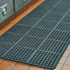 Heavy-Duty Black Rubber Bar Mats – Non-Slip Surface for Spill Protection & Bar Floor Safety