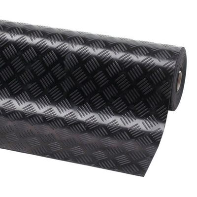 Checker Plate Rubber Flooring 1.2m Wide 3-4mm Anti-Slip - image 7 of 9