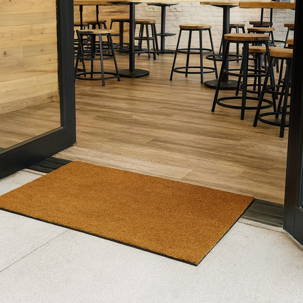 entrance mat texture close-up - Coir Matting Roll 17mm Heavy UK
