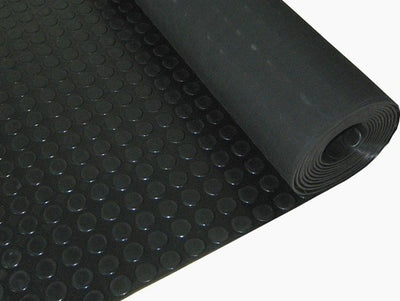 Heavy Duty Non Slip Coin Rubber Flooring Mat Round Dot Garage Flooring