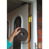 Self-Adhesive Brown EPDM Rubber Strip Roll Ideal for Doors, Windows, and More