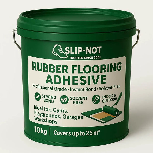 Heavy Duty Rubber Flooring Adhesive | Indoor Non-Staining | 5L Professional Grade UK