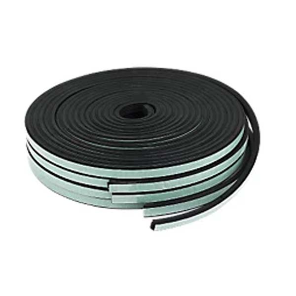 Self-Adhesive Black Dry Glazing Rubber Seal - Easy Install Weatherproofing