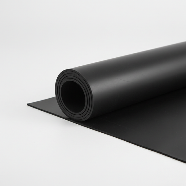 Black EPDM rubber sheet 1250mm width - industrial grade ozone resistant