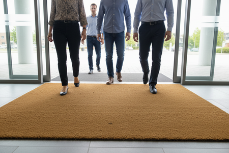 Coir Entrance Matting 17mm | 1m or 2m Rolls | Natural Coconut Fiber | Easy-to-Cut UK