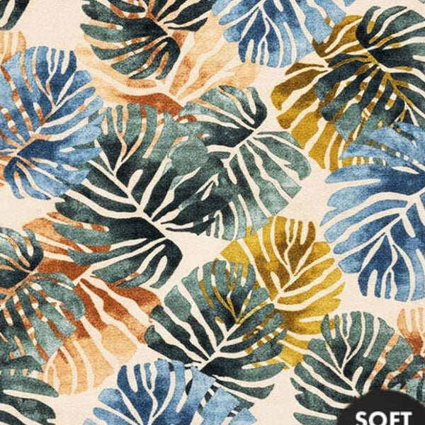 Amazonia Short Pile Rug 160 x 230 cm - Washable Non-Slip Rug for Living Room, Children's Room & Hallway, Amazonia - Rug for UK homes and businesses