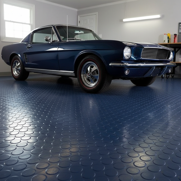 non-slip texture close-up - Wet Area Rubber Flooring Studded UK