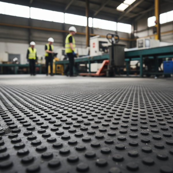 Factory Floor Rubber - Premium SBR Rubber Sheet