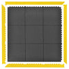 Premium Interlocking Black Rubber Gym Mats