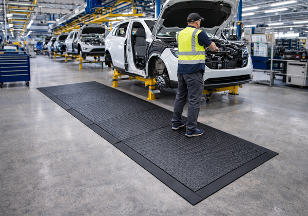 Anti-Fatigue Mats UK | Reduce Leg Pain (Proven) | Free Delivery - Rubber Matting Direct UK
