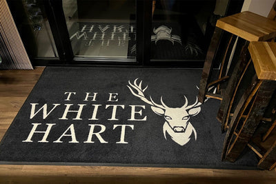 Custom Printed Logo Floor Mats Personalized Branding Solutions for Businesses and Events