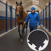 Premium Interlocking Stable Mats – Heavy-Duty, Non-Slip Black Rubber for Horses & Livestock Comfort