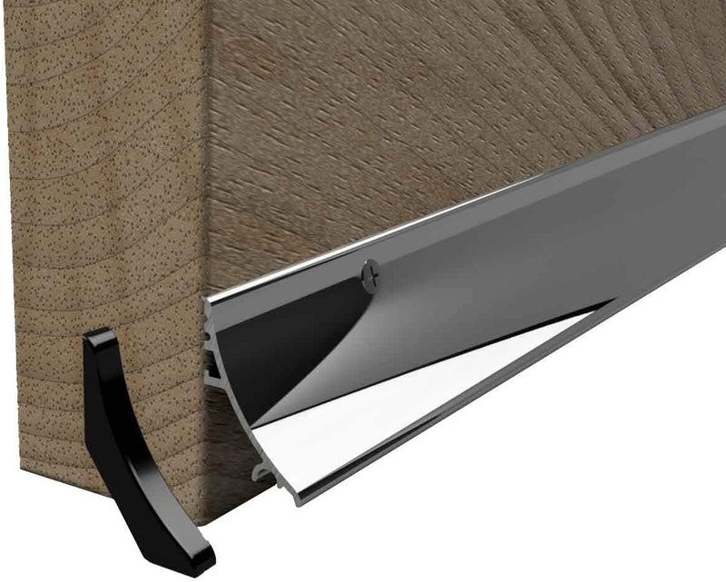 Enhanced Aluminum Polished Shiny Rain Deflector Bar
