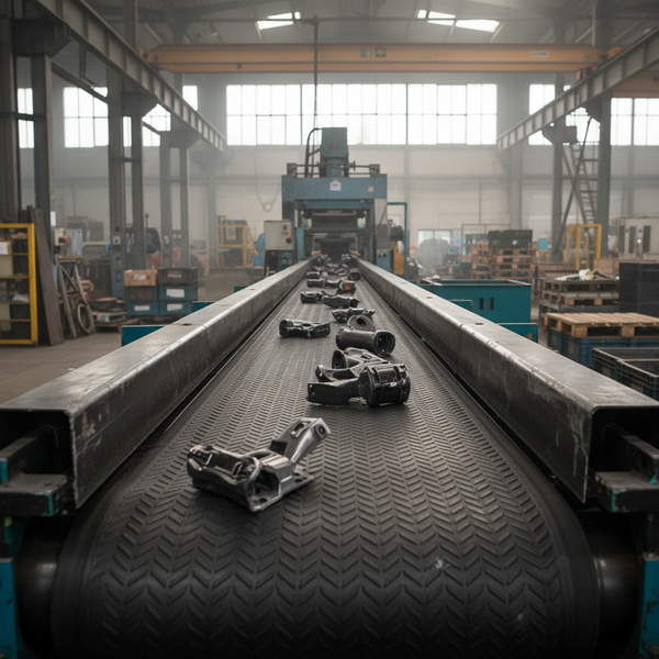 Rubber Conveyor Material - Premium SBR Rubber Sheet