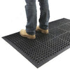 Anti-Fatigue Industrial Black Rubber Mat for Maximum Comfort