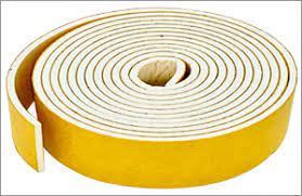Self-Adhesive Silicone Sponge Strip White for Doors, Windows, and More