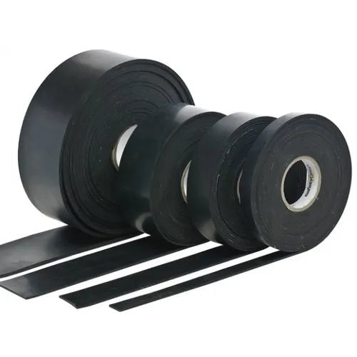 Viton Rubber Strip High Temperature Resistant Fuel & Chemical Proof Industrial G - rubber sheet UK - product hero shot showing full dimensions