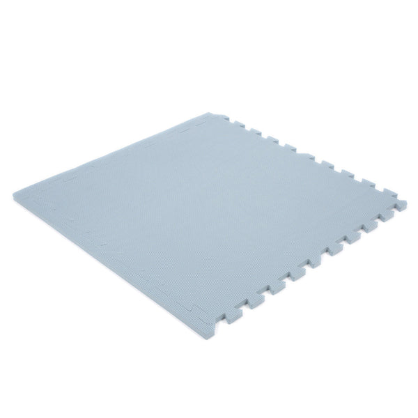 Sky Blue EVA Foam Interlocking Floor Tiles 50cm x 50cm 14mm