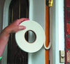 Pair of Extra Thick White Weatherstrips Door Seal Kit for Ultimate Insulation