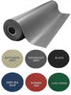 Heavy-Duty Dot Penny Rubber Van Flooring – R11 Slip Rated & Oil Resistant for Vans, Lorries, and Trucks