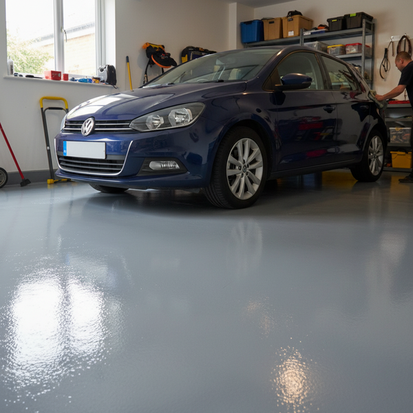 Heavy Duty Garage Floor Paint - 20L Workshop Coating - Anti-Slip - - Detailed View