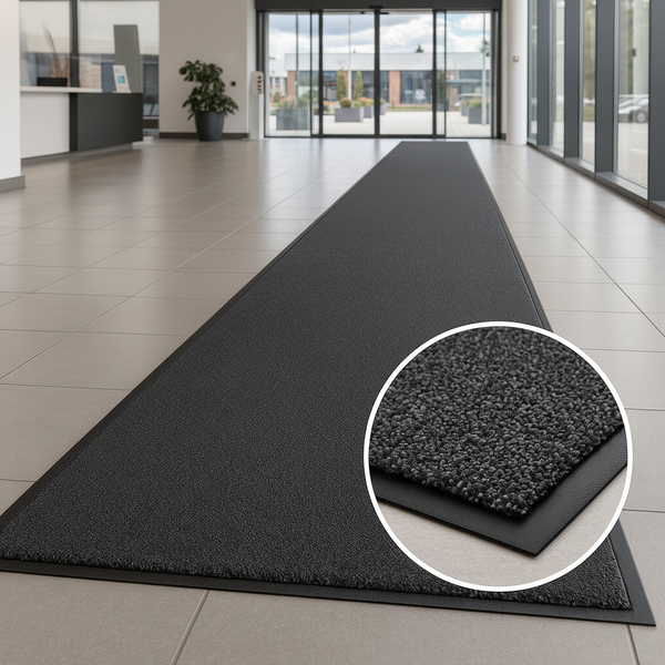 Heavy Duty Barrier Runner Mat UK Commercial Entrance Matting Non-Slip Free Deliv - entrance mat UK - product hero shot showing full dimensions