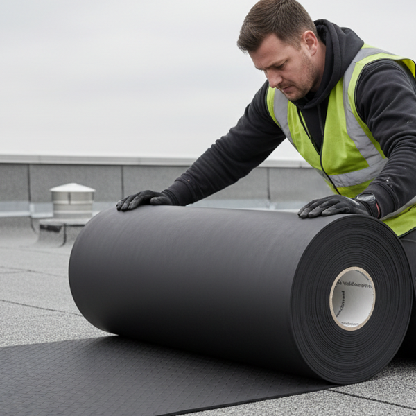 Waterproof Rubber Sheet for Flat Roof - Membrane Installation UK
