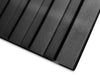 Black Broad Rib Rubber Matting for Various Applications