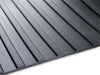 Wide Ribbed Anti-Slip Rubber Floor Matting for Enhanced Safety