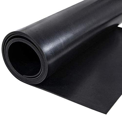 Premium Grade Rubber Sheet for Industrial Use - rubber sheet UK - product hero shot showing full dimensions