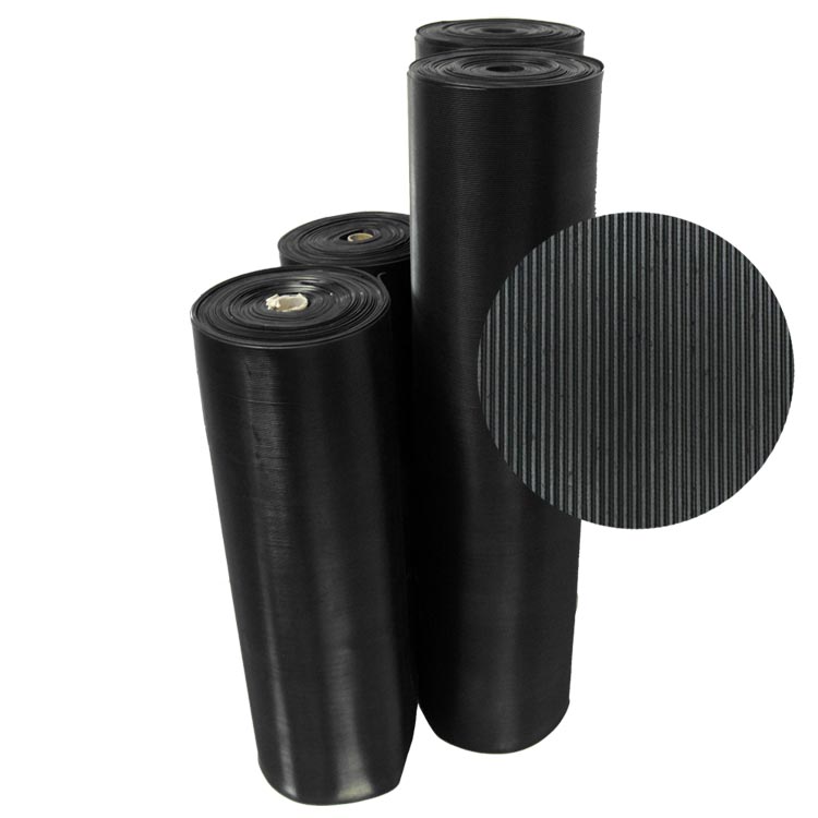 Fine Ribbed Rubber Matting for Any Surface