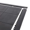 Premium Black Rubber Garage Floor Tiles