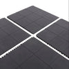Premium Black Rubber Garage Floor Tiles
