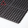 Rubber Grass Safety Mats for Wheelchairs, Interlocking Design for Maximum Safety